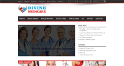 Desktop Screenshot of divinemedicare.com